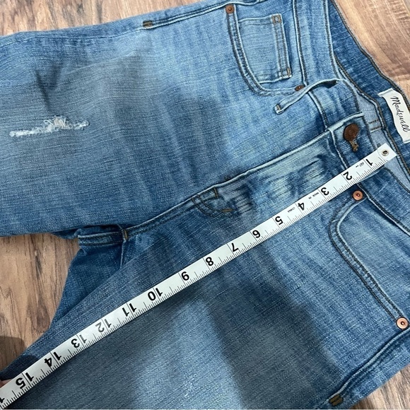 Madewell 9" High-Rise Skinny Jeans: Destructed-Hem Edition - Picture 15 of 15